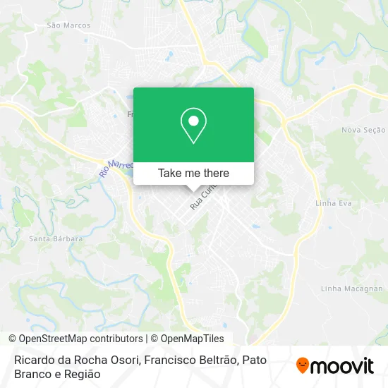 Ricardo da Rocha Osori map