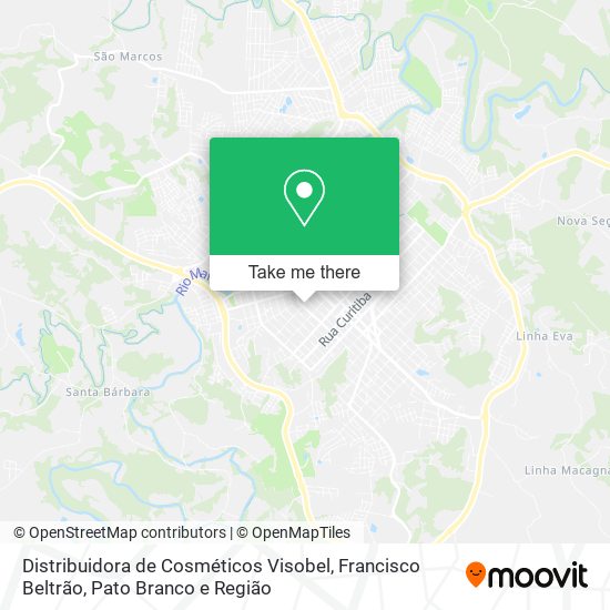 Distribuidora de Cosméticos Visobel map