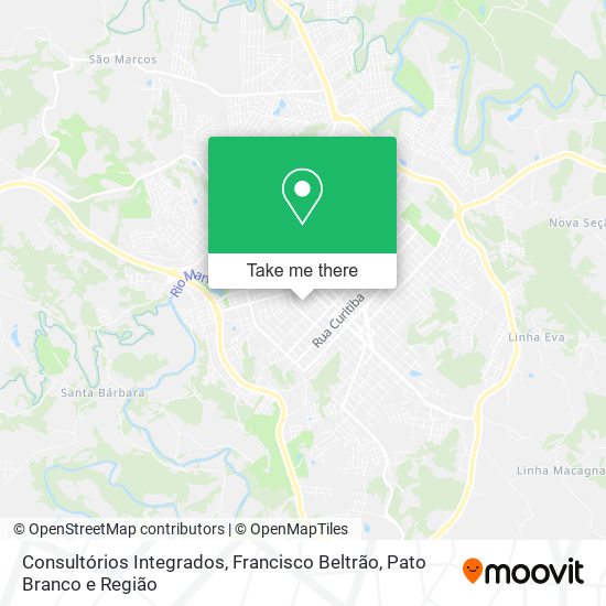 Consultórios Integrados map