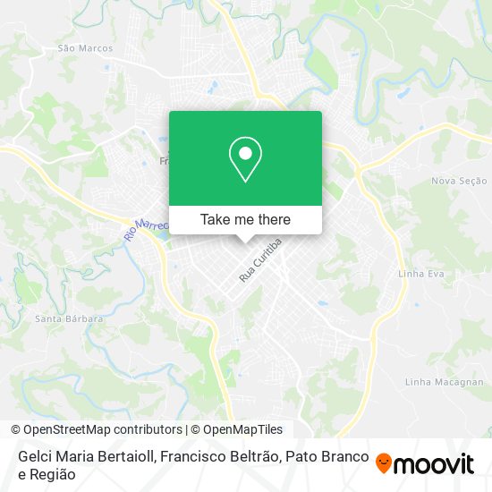 Gelci Maria Bertaioll map