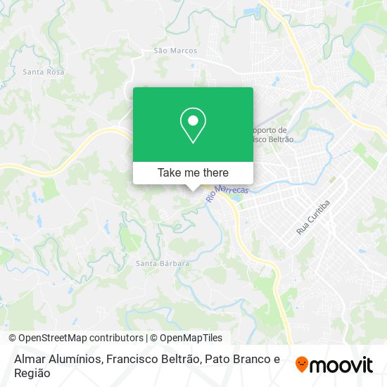 Almar Alumínios map