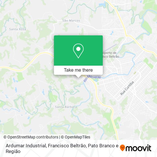 Ardumar Industrial map