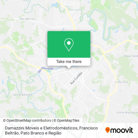 Damazzini Moveis e Eletrodomésticos map