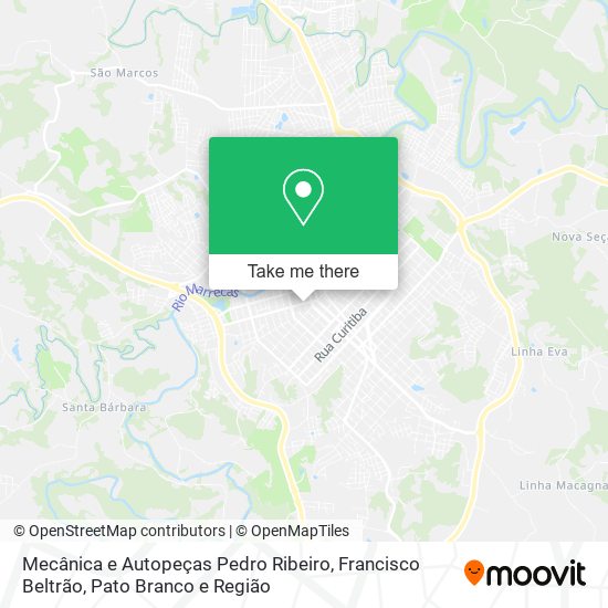 Mecânica e Autopeças Pedro Ribeiro map