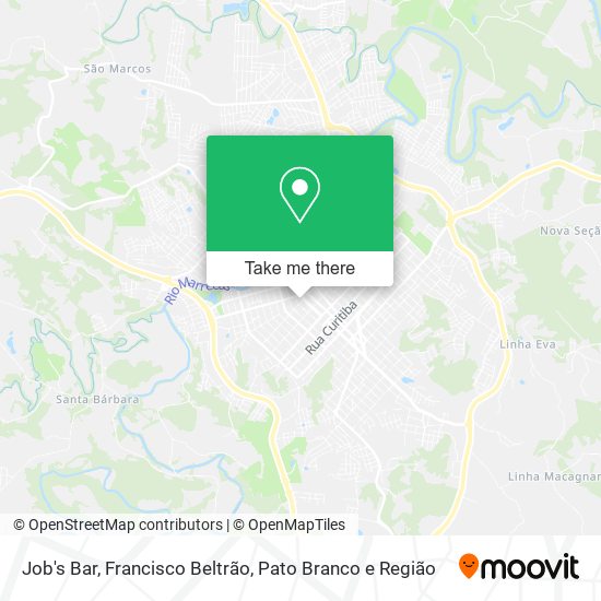 Job's Bar map