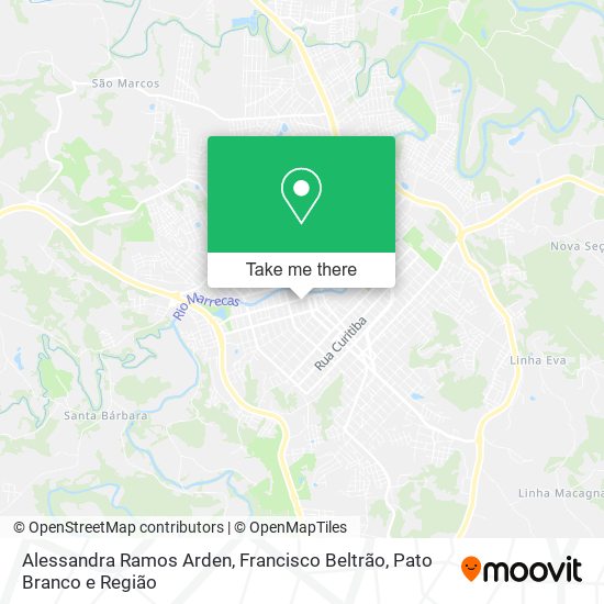 Alessandra Ramos Arden map
