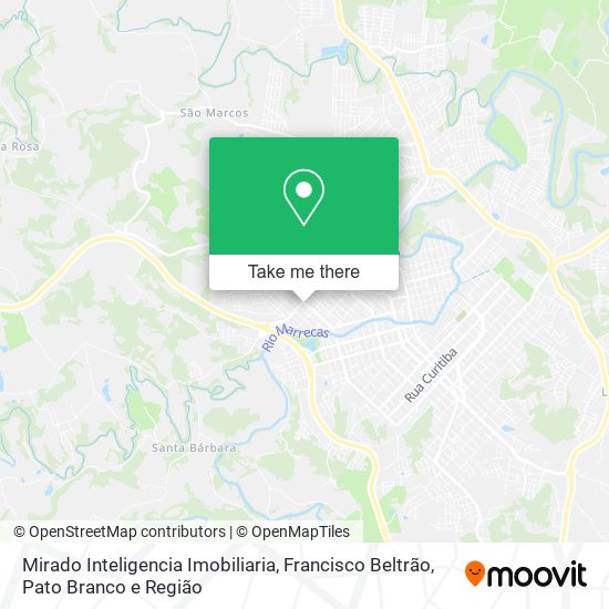 Mirado Inteligencia Imobiliaria map