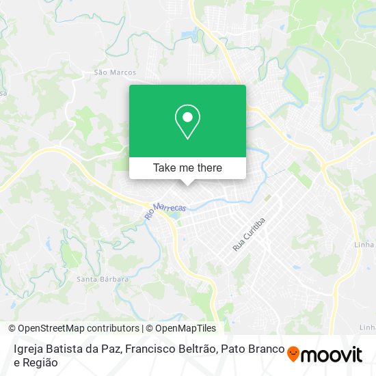 Igreja Batista da Paz map