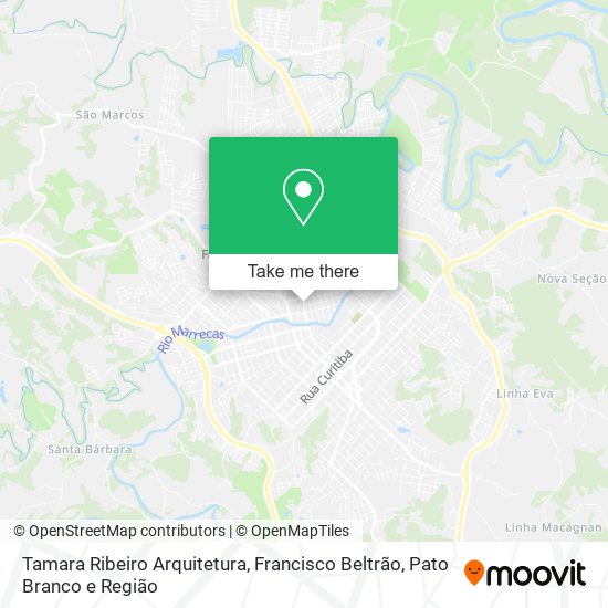 Tamara Ribeiro Arquitetura map