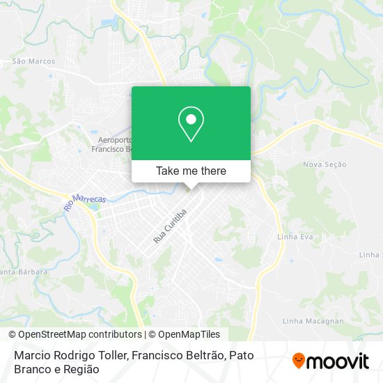 Marcio Rodrigo Toller map