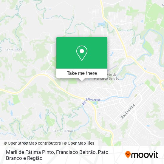 Marli de Fátima Pinto map