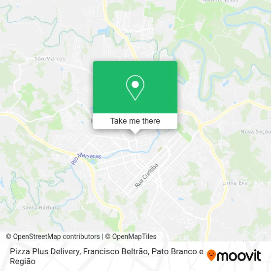 Pizza Plus Delivery map
