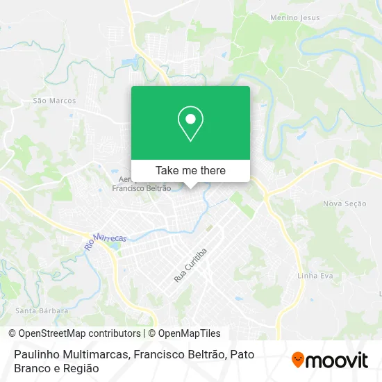 Paulinho Multimarcas map