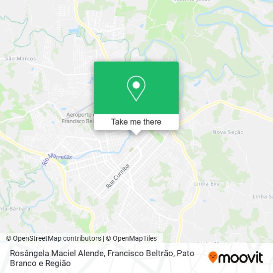 Rosângela Maciel Alende map