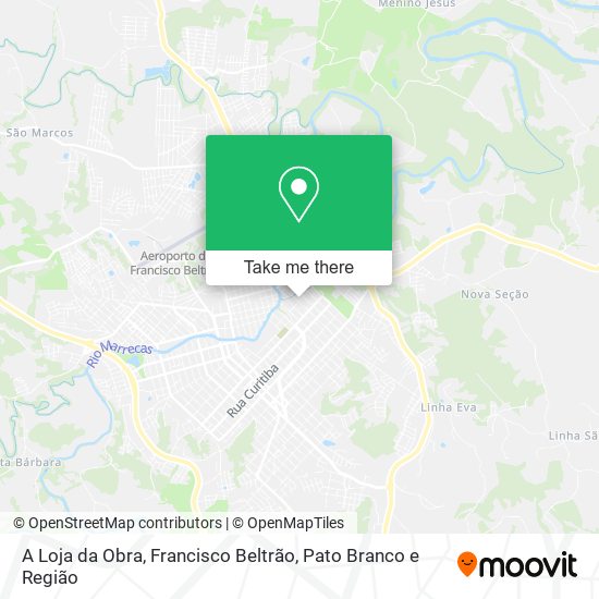 Mapa A Loja da Obra