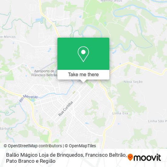 Balão Mágico Loja de Brinquedos map