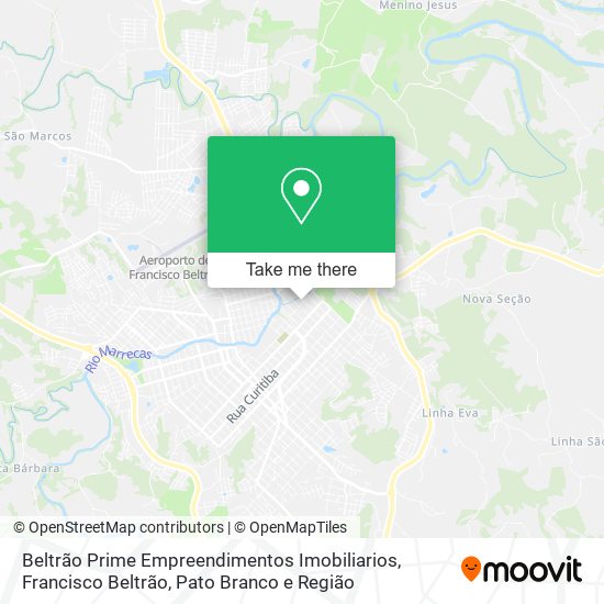 Beltrão Prime Empreendimentos Imobiliarios map