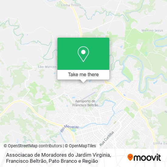 Associacao de Moradores do Jardim Virginia map
