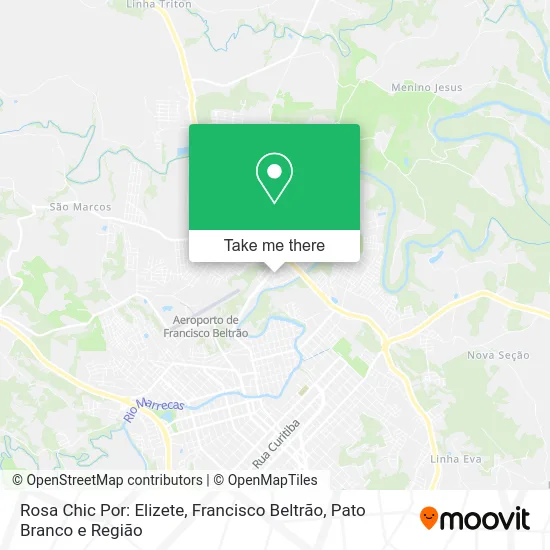 Rosa Chic Por: Elizete map