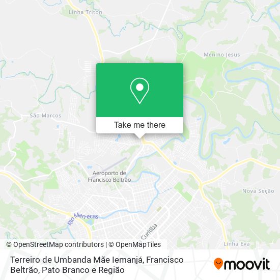 Terreiro de Umbanda Mãe Iemanjá map