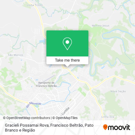 Mapa Gracieli Possamai Rova