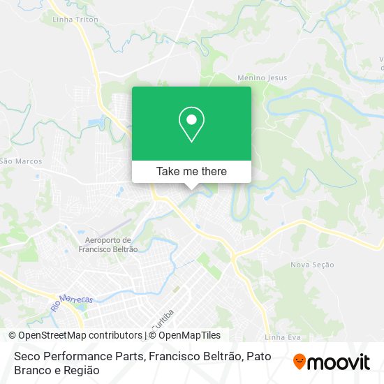 Seco Performance Parts map