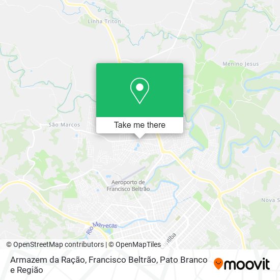 Armazem da Ração map