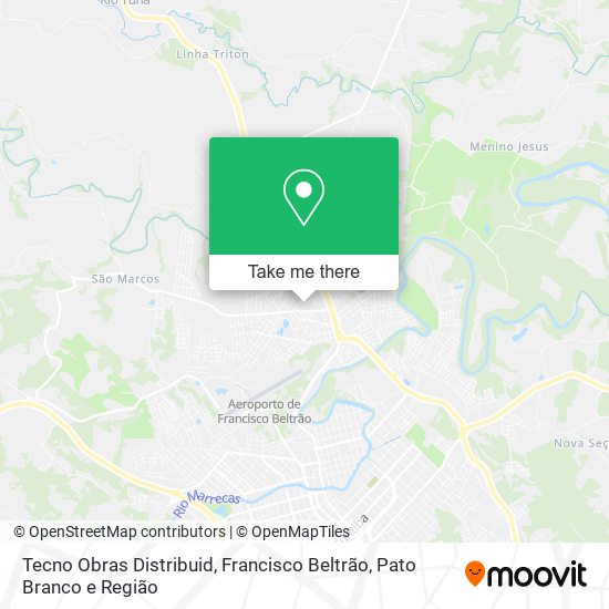 Tecno Obras Distribuid map