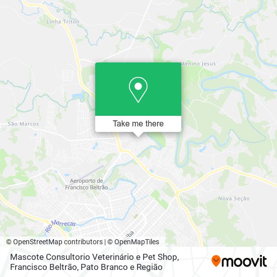 Mascote Consultorio Veterinário e Pet Shop map