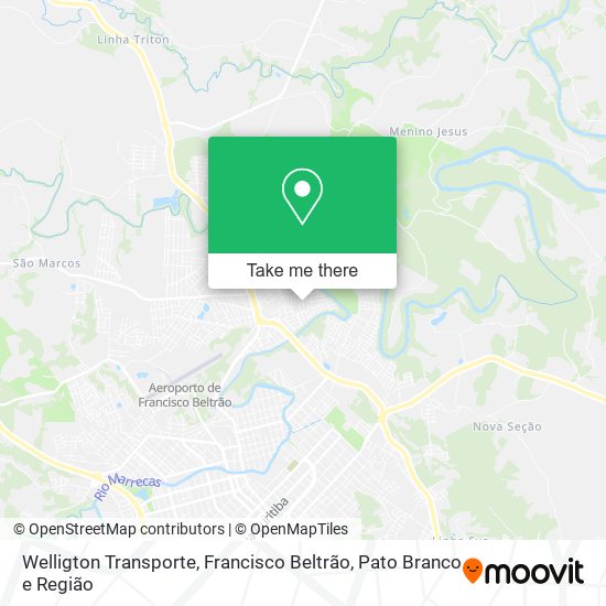 Welligton Transporte map