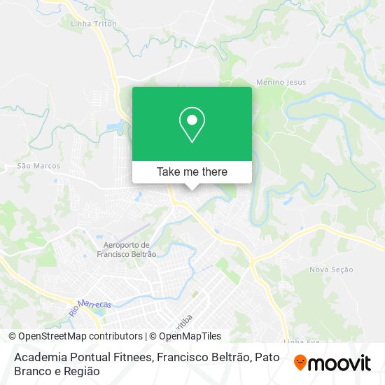Academia Pontual Fitnees map