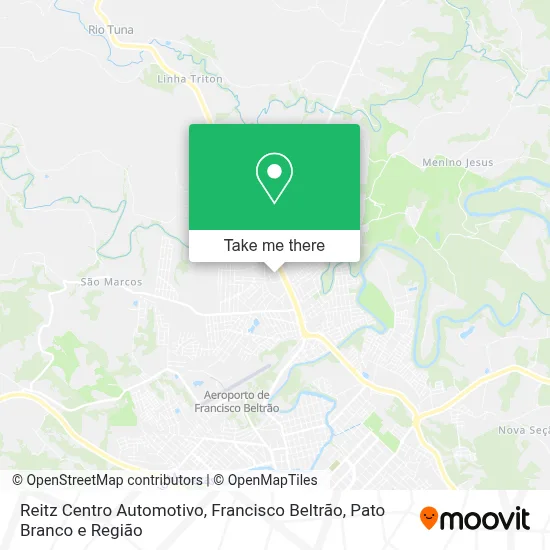Reitz Centro Automotivo map