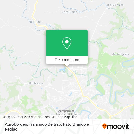 Mapa Agroborges