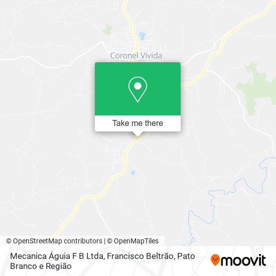 Mecanica Águia F B Ltda map