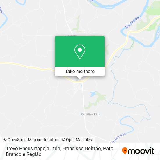 Trevo Pneus Itapeja Ltda map