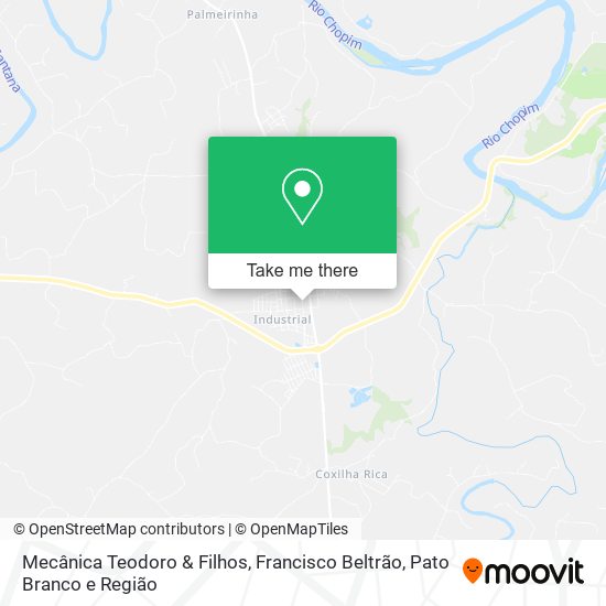 Mecânica Teodoro & Filhos map