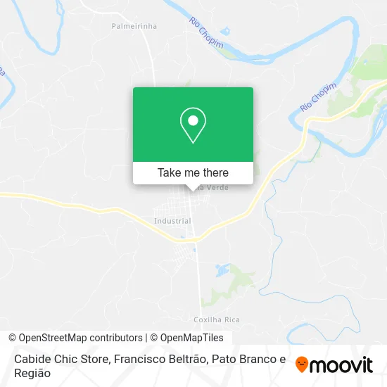 Cabide Chic Store map