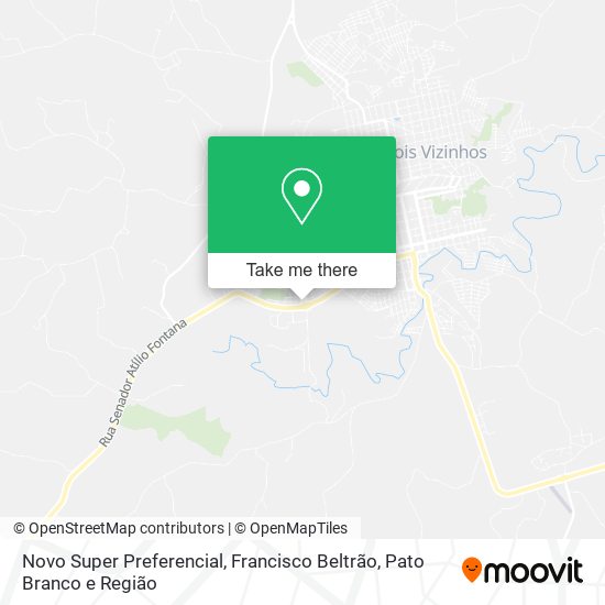 Novo Super Preferencial map