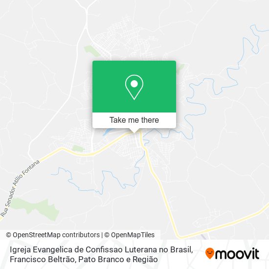 Igreja Evangelica de Confissao Luterana no Brasil map