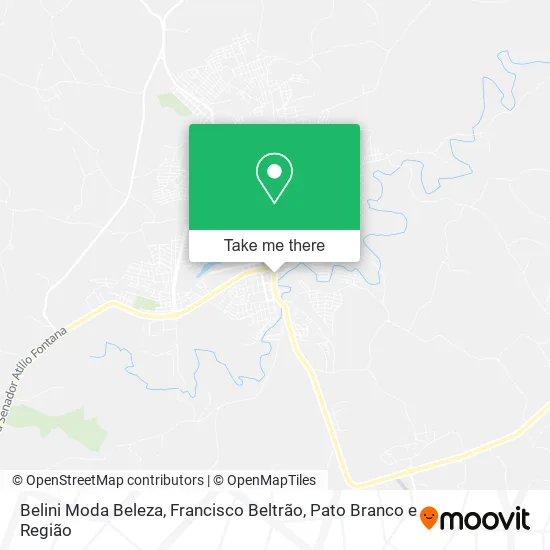 Belini Moda Beleza map