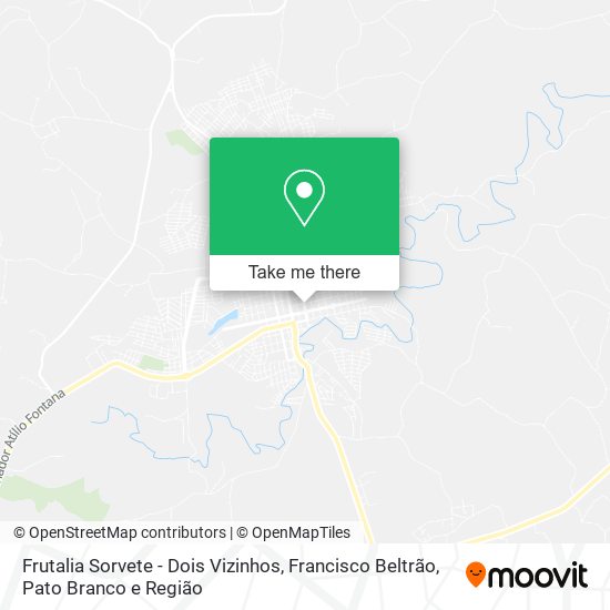 Frutalia Sorvete - Dois Vizinhos map