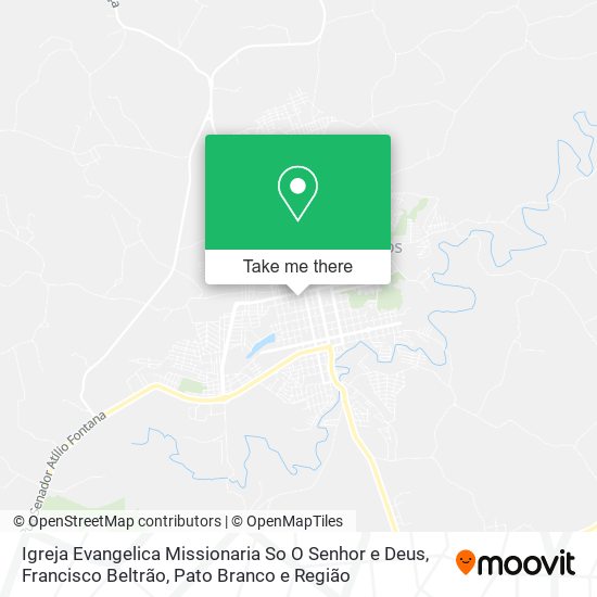 Igreja Evangelica Missionaria So O Senhor e Deus map