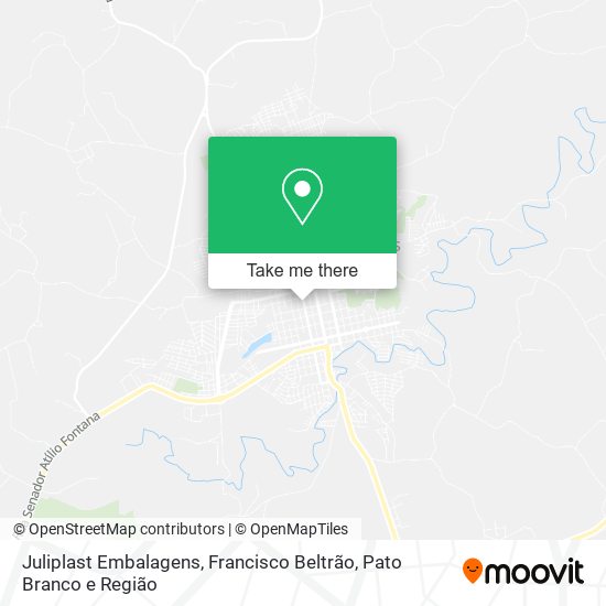 Juliplast Embalagens map