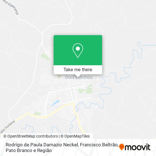 Mapa Rodrigo de Paula Damazio Neckel