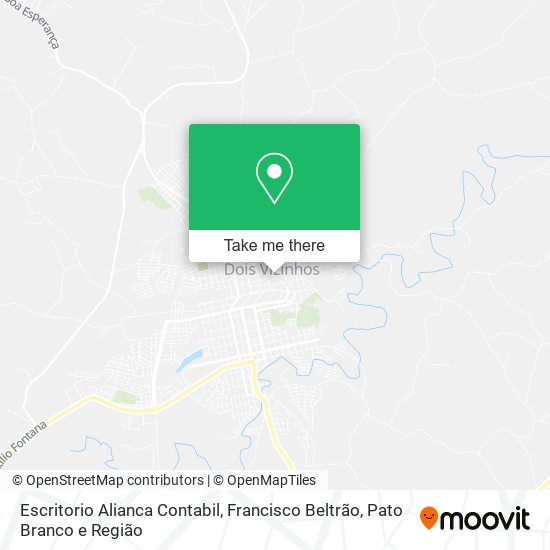 Escritorio Alianca Contabil map