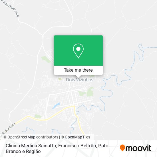 Clinica Medica Sainatto map