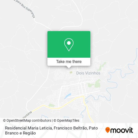 Residencial Maria Leticia map