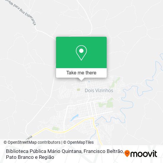 Biblioteca Pública Mário Quintana map