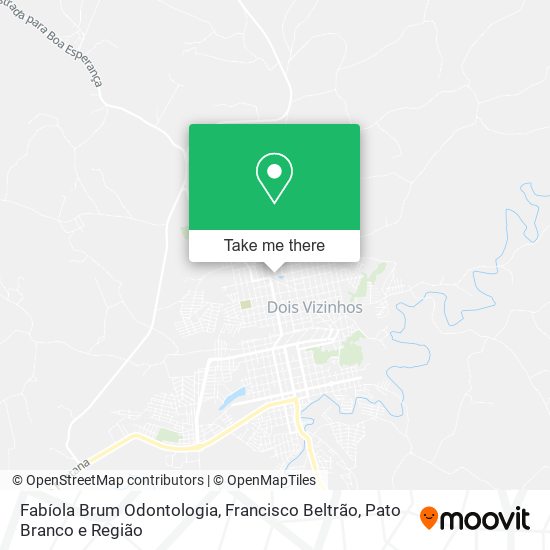 Mapa Fabíola Brum Odontologia