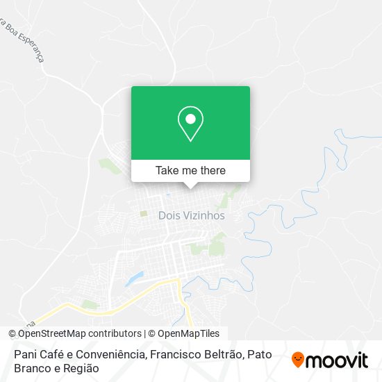 Pani Café e Conveniência map